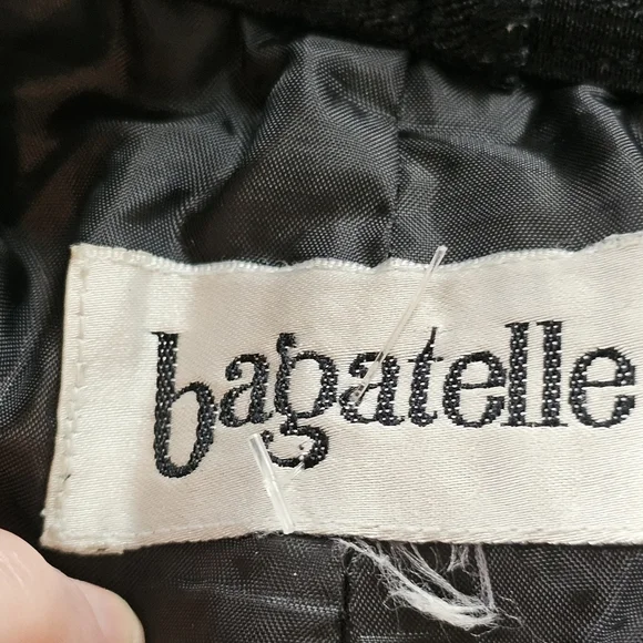 Vintage 80s Retro Black Leather High Waist Pants in XL - Picture 6 of 7